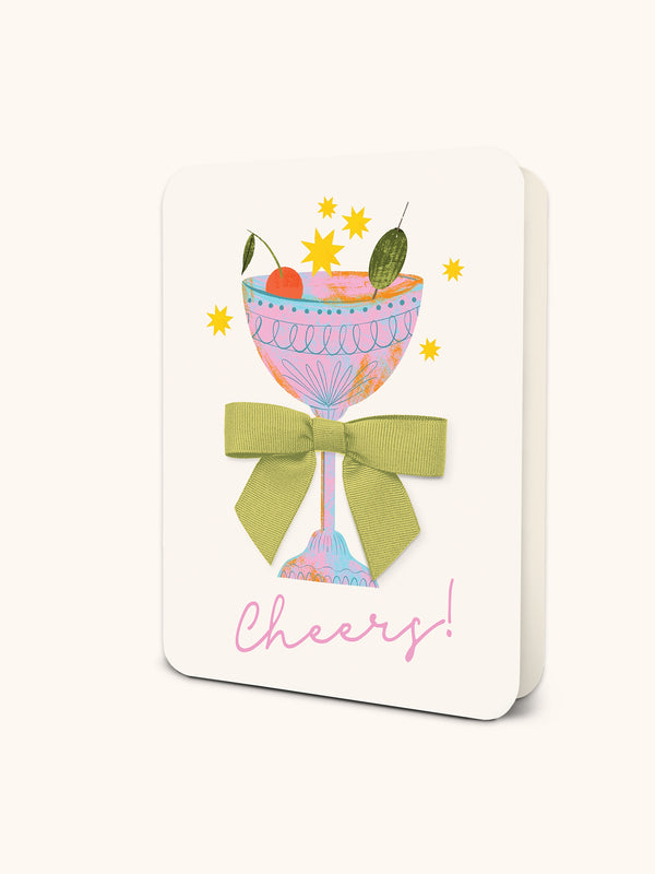 studio oh Cheers Deluxe Greeting Cards