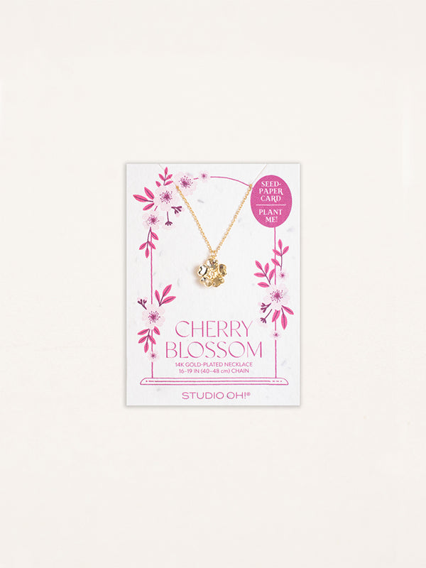 Studio Oh Cherry Blossom Bloom Necklace