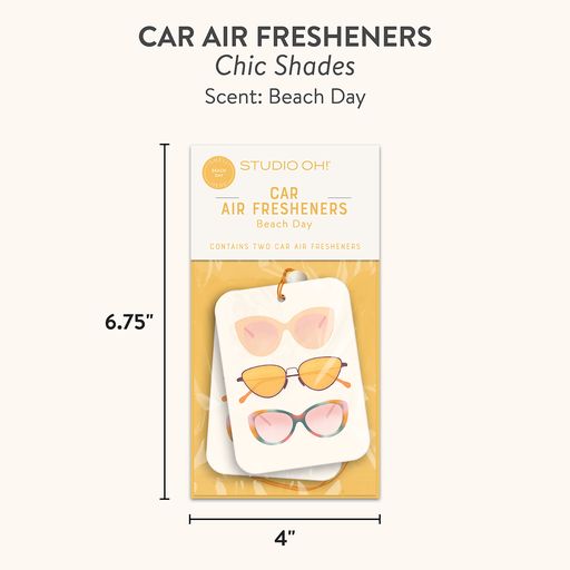 Studio Oh Chic Shades Car Air Freshener