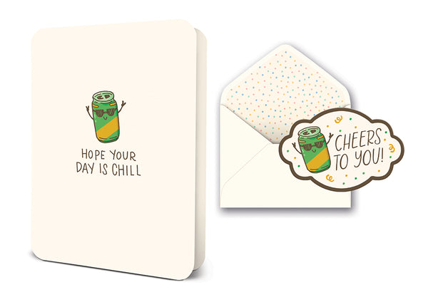 studio oh Chill Day Deluxe Greeting Card