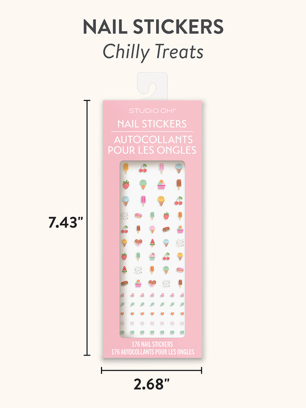 Studio Oh Chilly Treats Nail Stickers