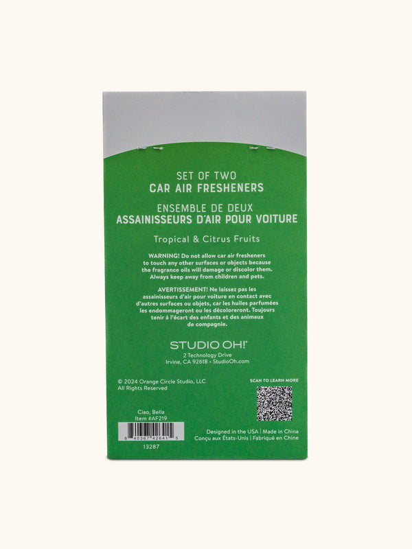 Studio Oh Ciao Bella Car Air Fresheners