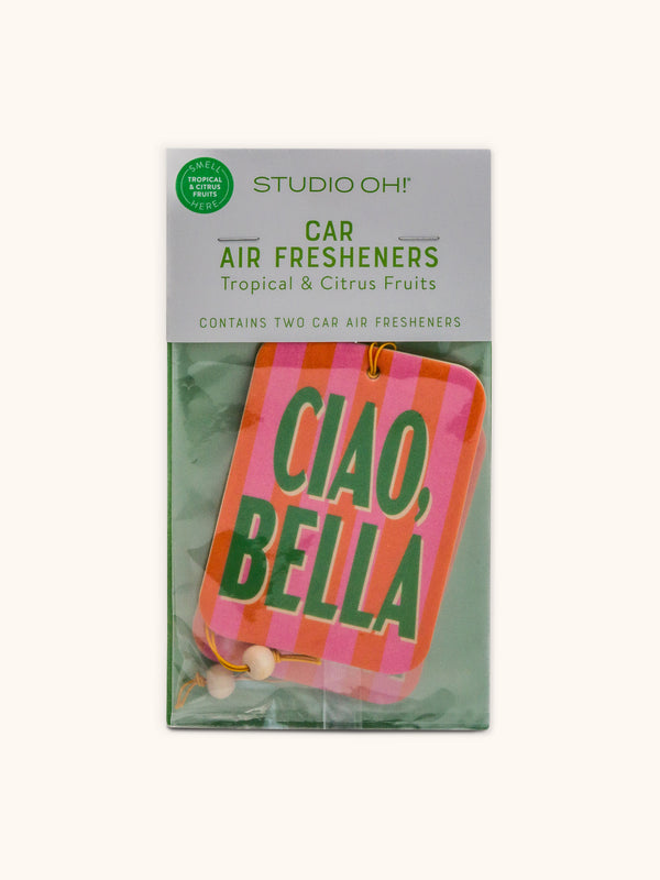 studio oh Ciao Bella Car Air Fresheners