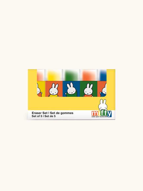 studio oh Classic Miffy Block Eraser Set