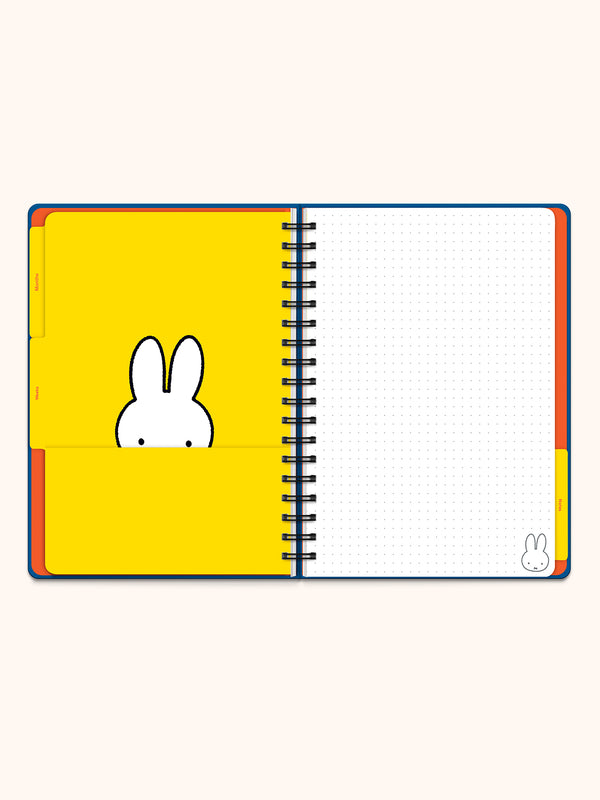 Studio Oh Classic Miffy Undated Tri-Tab Planner