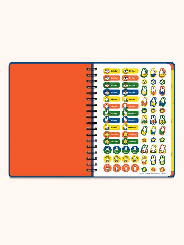 Studio Oh Classic Miffy Undated Tri-Tab Planner