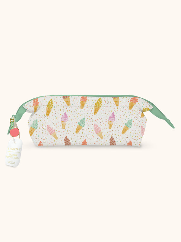 studio oh Cool & Creamy Charmed Pencil Pouch