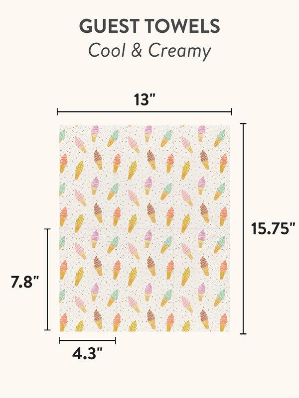 Studio Oh Cool & Creamy Guest Towels