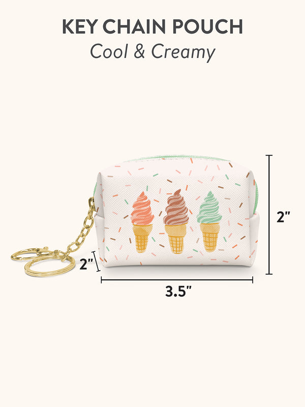 Studio Oh Cool & Creamy Key Chain Pouch