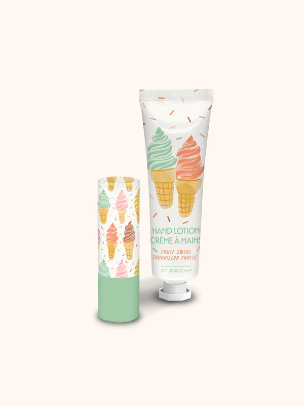 Studio Oh Cool & Creamy Lip Balm & Hand Lotion Set