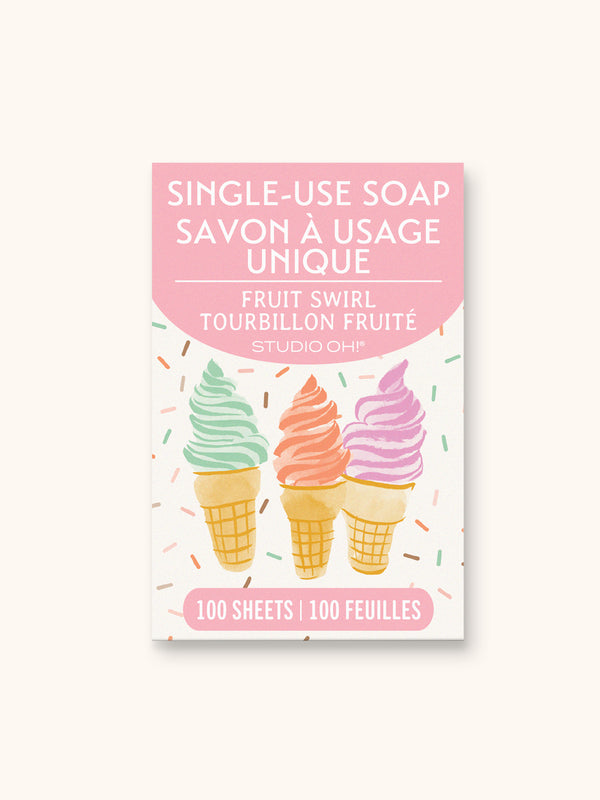 studio oh Cool & Creamy Single-Use Soap Sheets