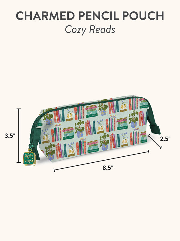 Studio Oh Cozy Reads Charmed Pencil Pouch