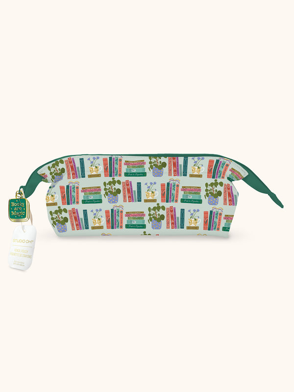 studio oh Cozy Reads Charmed Pencil Pouch