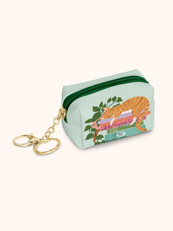 studio oh Cozy Reads Key Chain Pouch