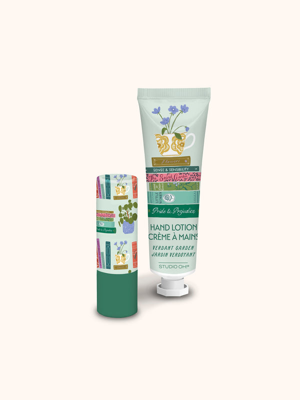 Studio Oh Cozy Reads Lip Balm & Hand Lotion Set