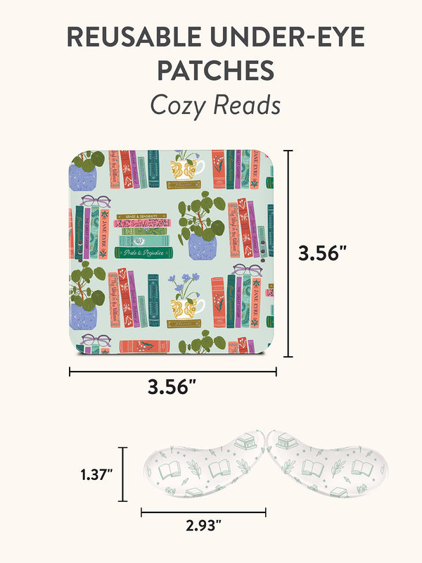 Studio Oh Cozy Reads Reusable Under-Eye Patches