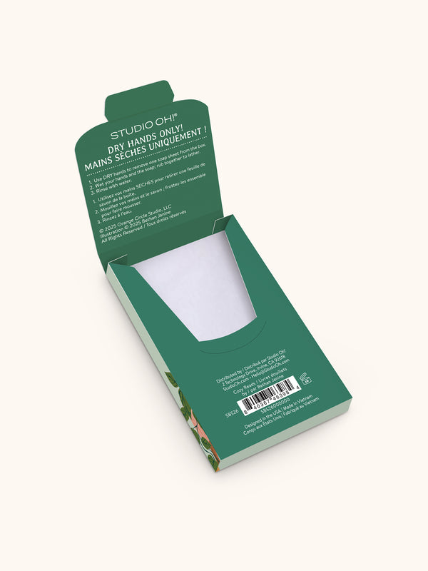 Studio Oh Cozy Reads Single-Use Soap Sheets