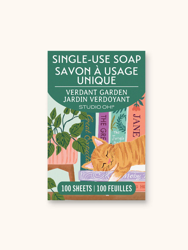 studio oh Cozy Reads Single-Use Soap Sheets