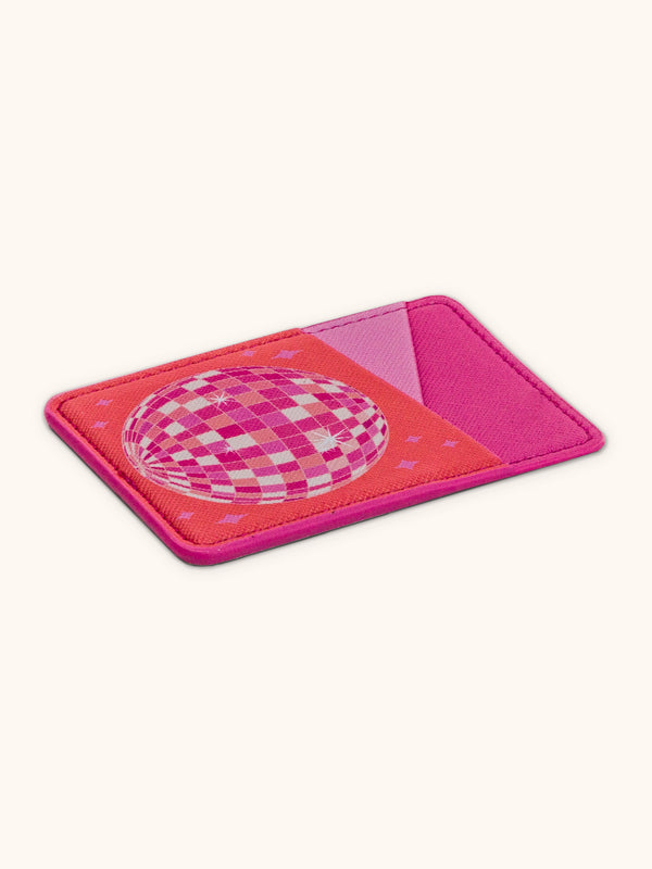 Studio Oh Dancing Queen Stick-On Cell Phone Wallet