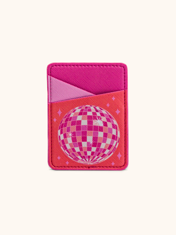 studio oh Dancing Queen Stick-On Cell Phone Wallet