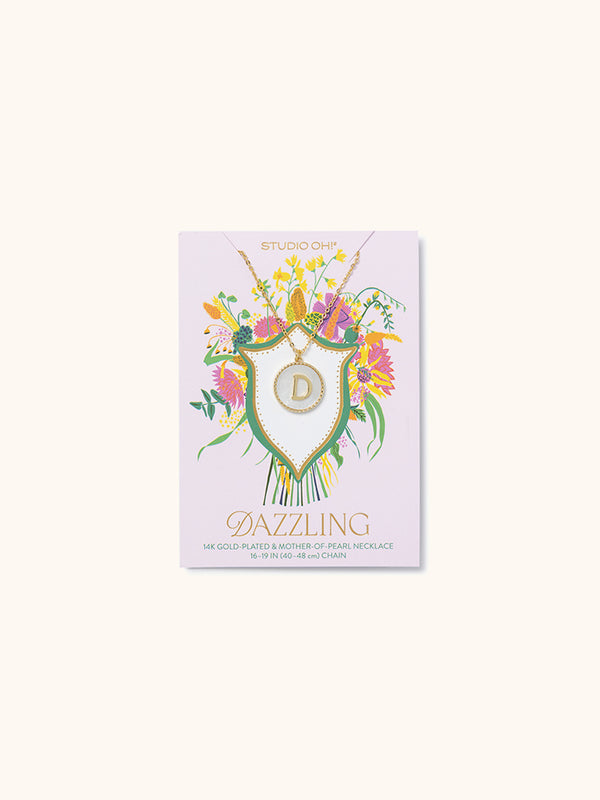 Studio Oh Dazzling - Monogram Necklace