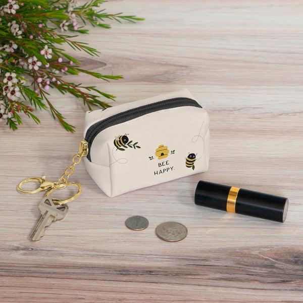 Studio Oh Don't Worry Bee Happy Key Chain Pouch