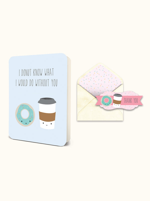 Studio Oh Donut Know Deluxe Greeting Card