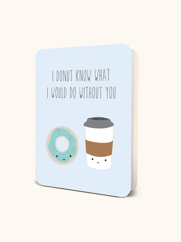 studio oh Donut Know Deluxe Greeting Card