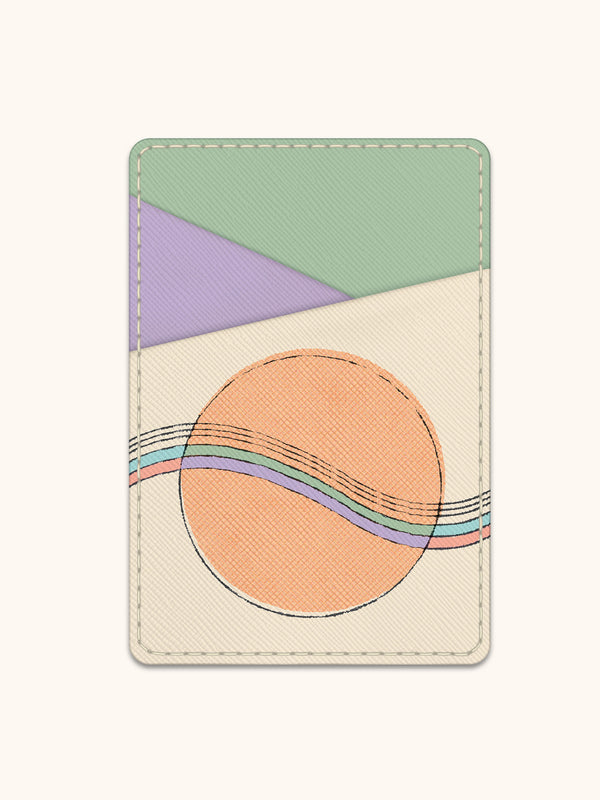 studio oh Energy Flows Stick-On Cell Phone Wallet