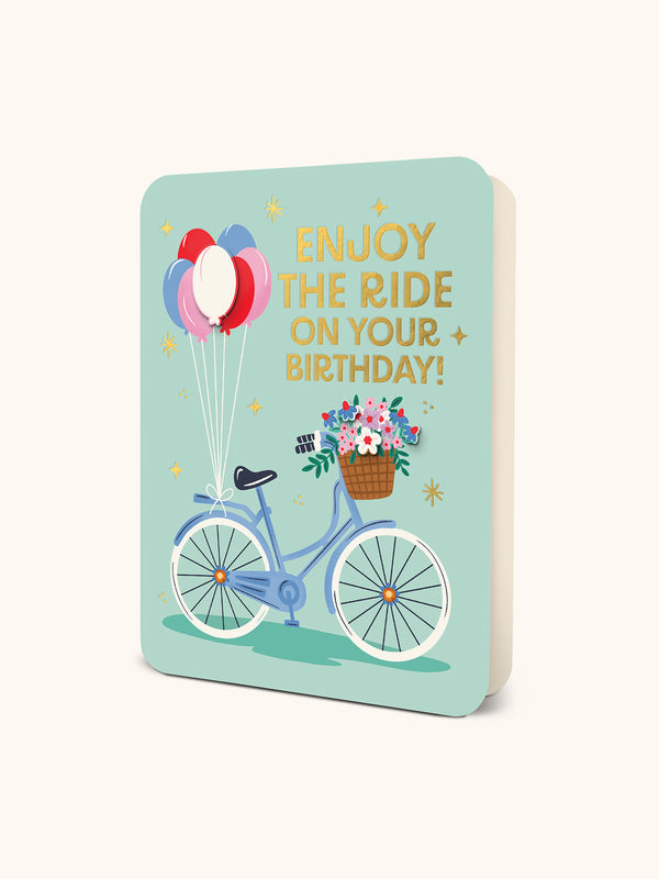 studio oh Enjoy the Ride HB Deluxe Greeting Card
