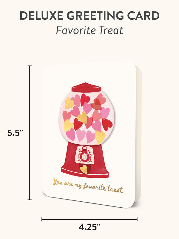 Studio Oh Favorite Treat Deluxe Greeting Card