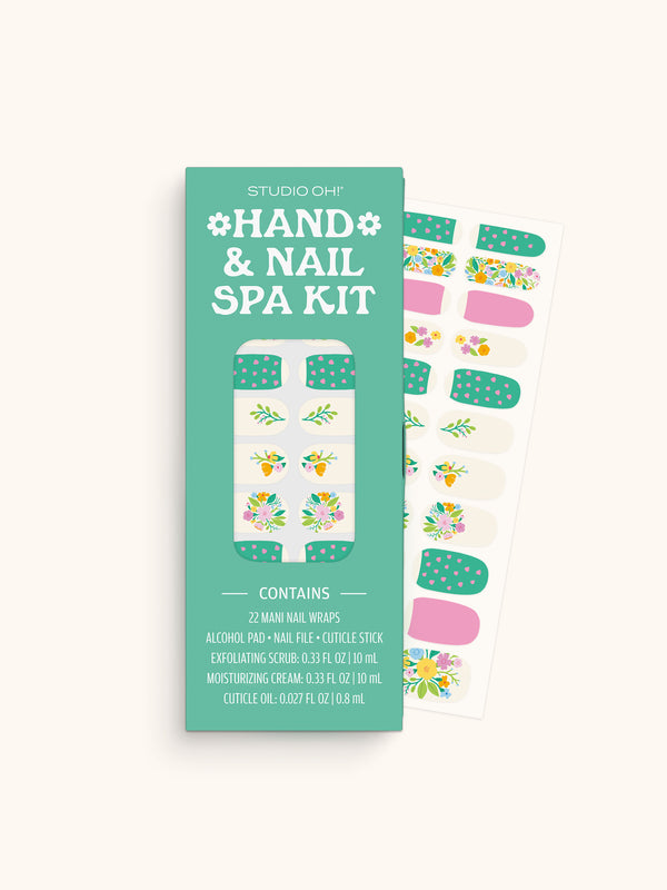 Studio Oh Floral Rush Hand & Nail Spa Kit