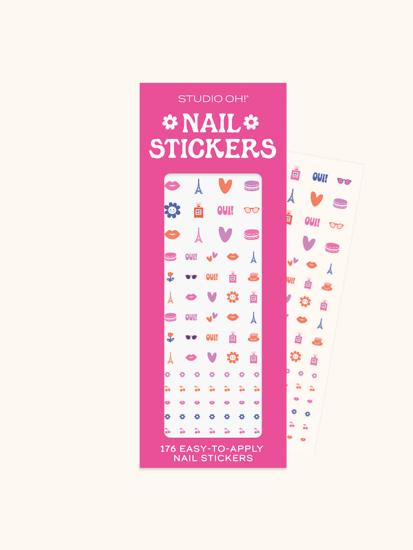 Studio Oh French Adventure Nail Stickers