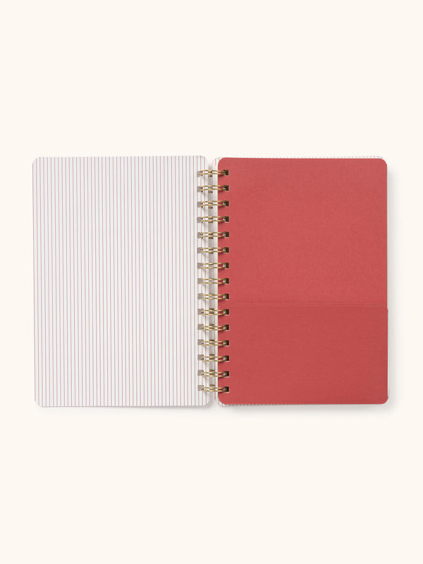Studio Oh Fully Booked (Cardinal) Agatha Notebook
