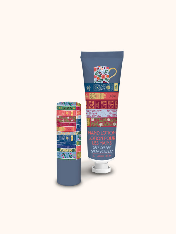 Studio Oh Fully Booked Lip Balm & Hand Lotion Set