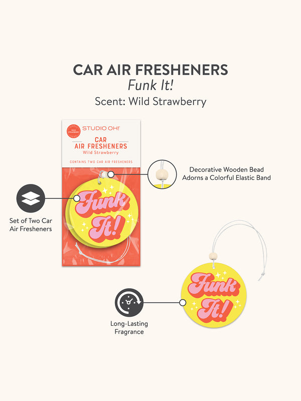 Studio Oh Funk It Car Air Freshener