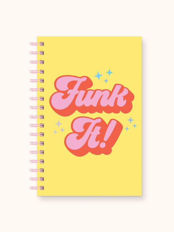 studio oh Funk It Medium Spiral Notebook