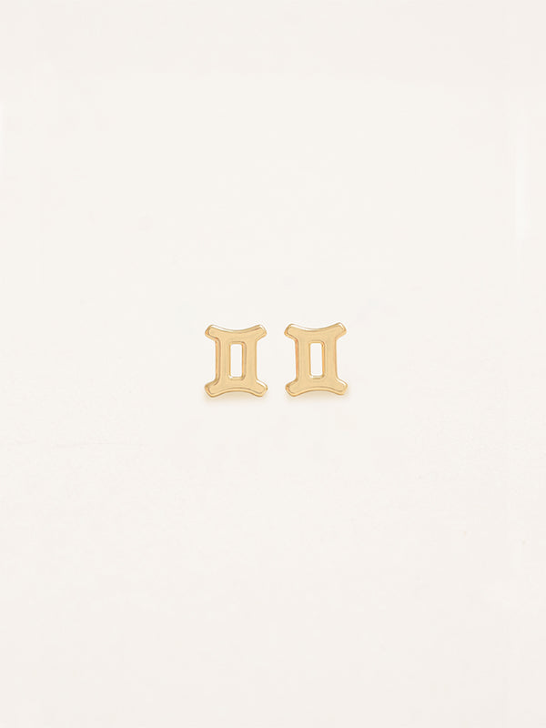 studio oh Gemini Zodiac Earrings