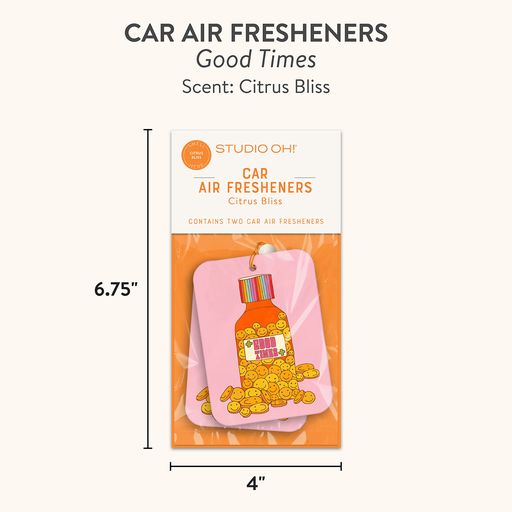 Studio Oh Good Times Car Air Freshener