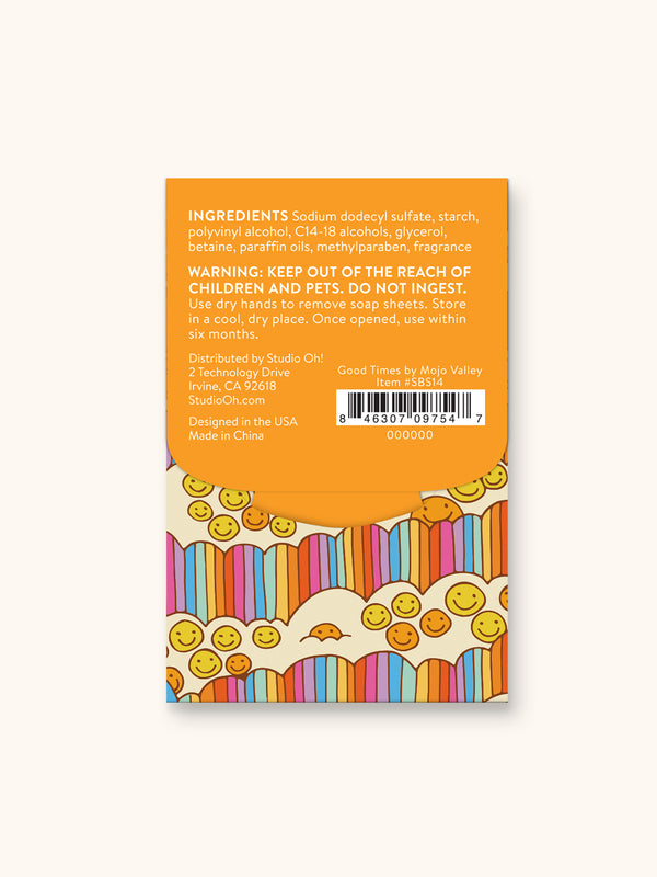 Studio Oh Good Times Single-Use Soap Sheets