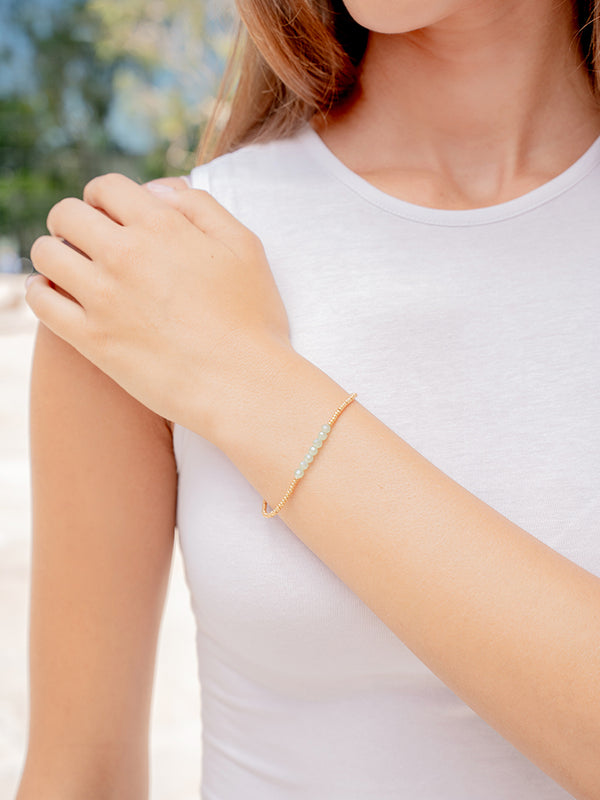 Studio Oh Green Aura Energy Bracelet