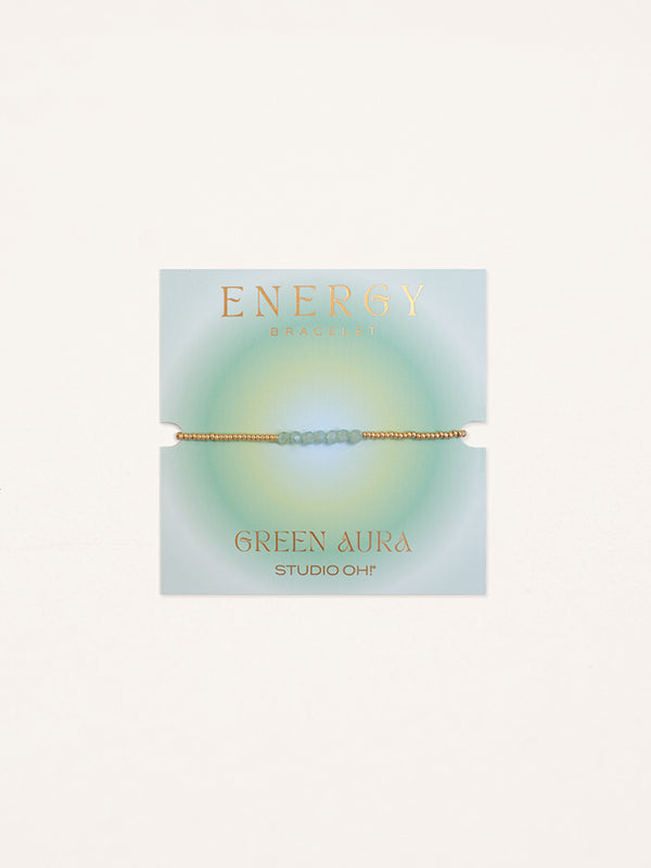 studio oh Green Aura Energy Bracelet