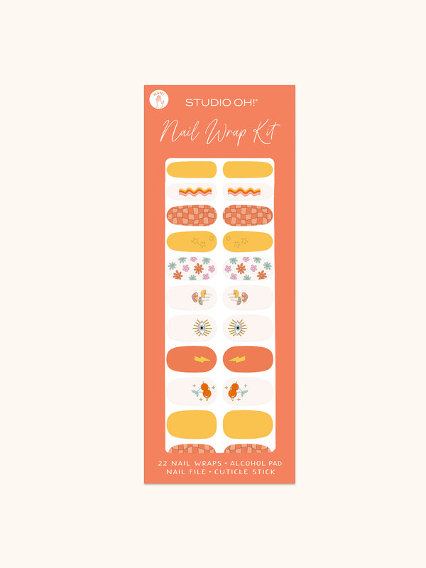studio oh Groovy Girls Mani Nail Wrap Kit