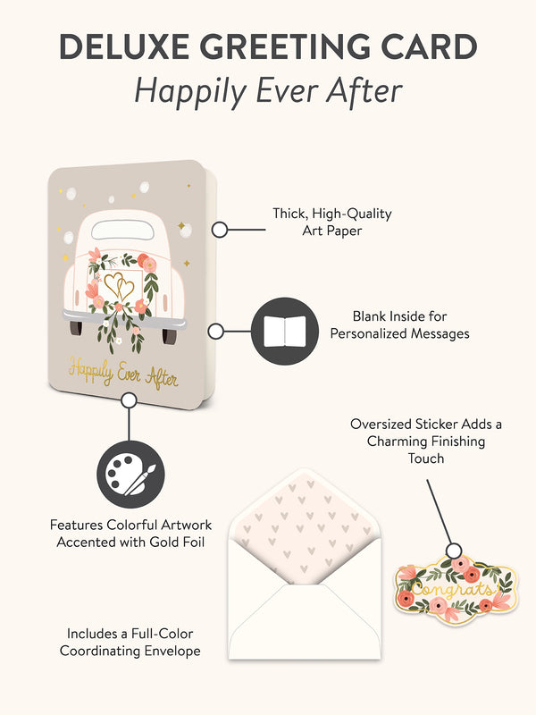 Studio Oh Happily Ever After Deluxe Greeting Cards