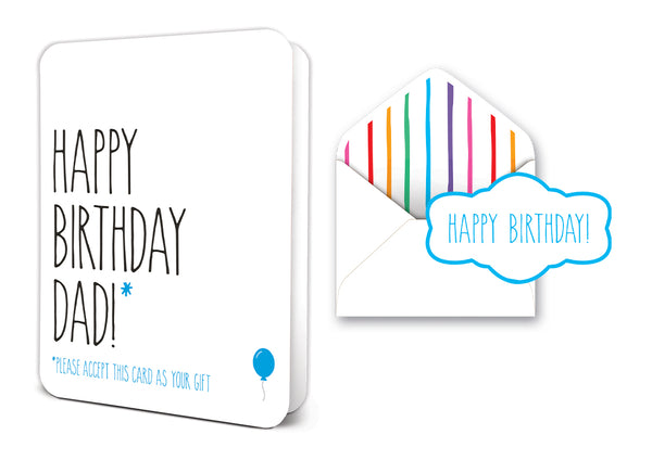 studio oh Happy Birthday Dad Deluxe Greeting Card