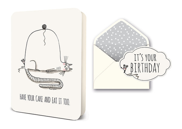 studio oh Have Your Cake Deluxe Greeting Card