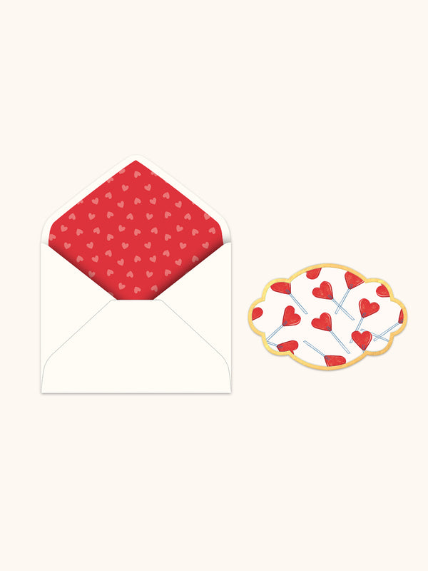 Studio Oh Heart Lollipops Deluxe Greeting Card