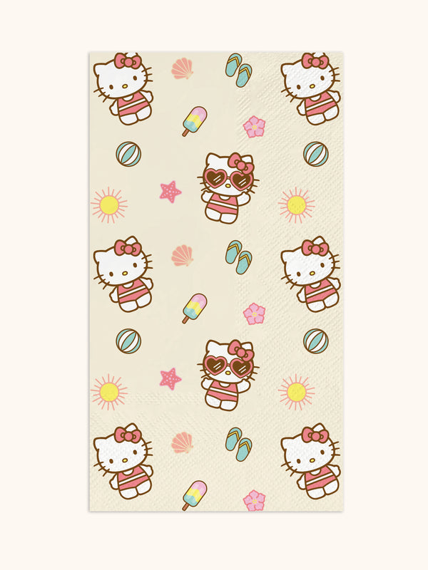 studio oh Hello Kitty Beach Party Guest Towels