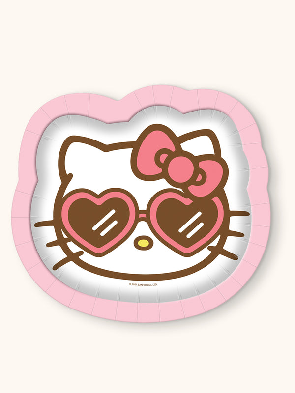 studio oh Hello Kitty Beach Party Luncheon Plates