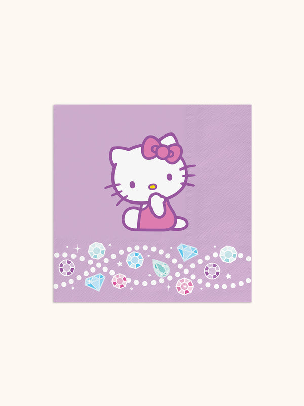 studio oh Hello Kitty Bejeweled Beverage Napkins